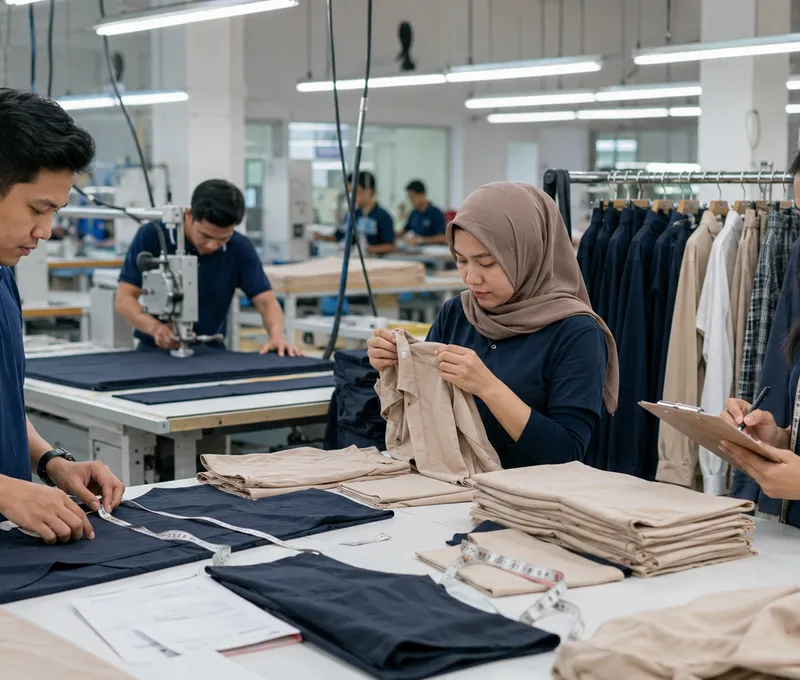 Produksi Maklon Baju oleh Jahitku