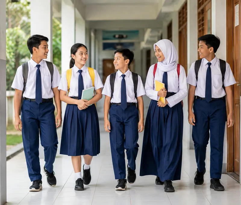 Produksi Seragam Sekolah oleh Jahitku